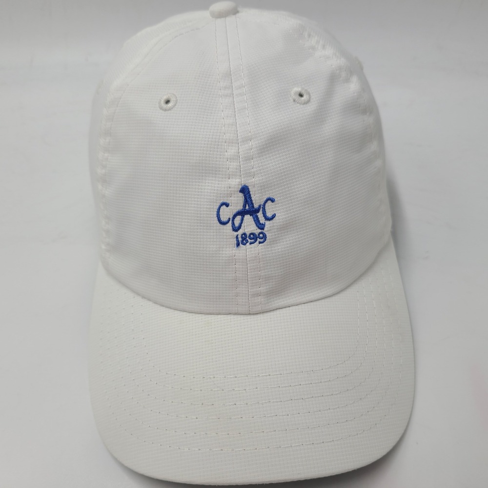 Augusta Country Club Hat Adjustable Imperial White Blue Golf Course 1899 Men